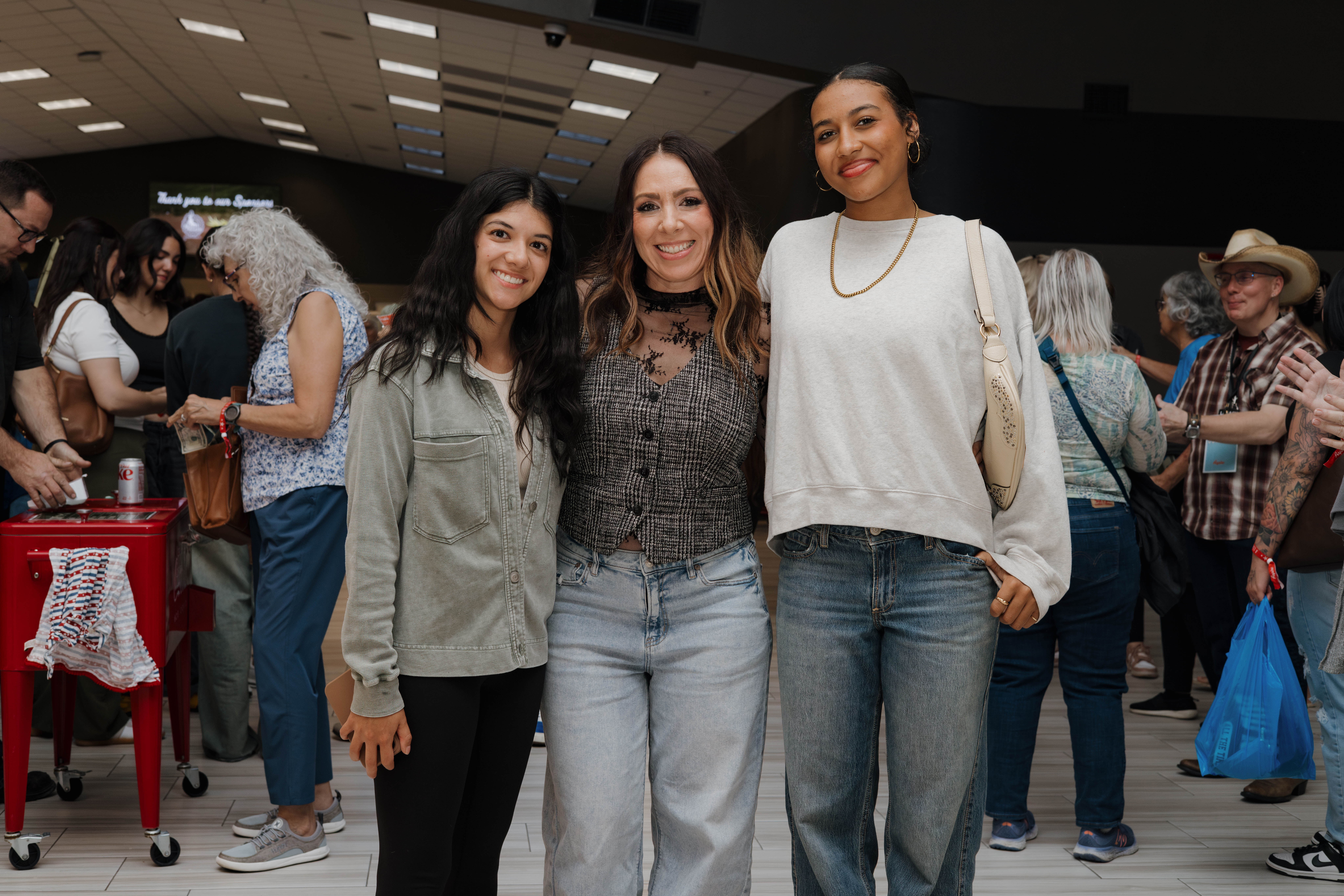 Women gathering together