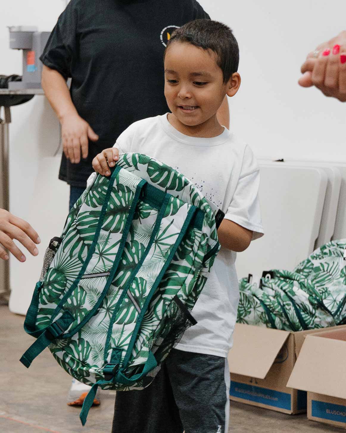 Backpack giveaway at Legacy Church Carlsbad