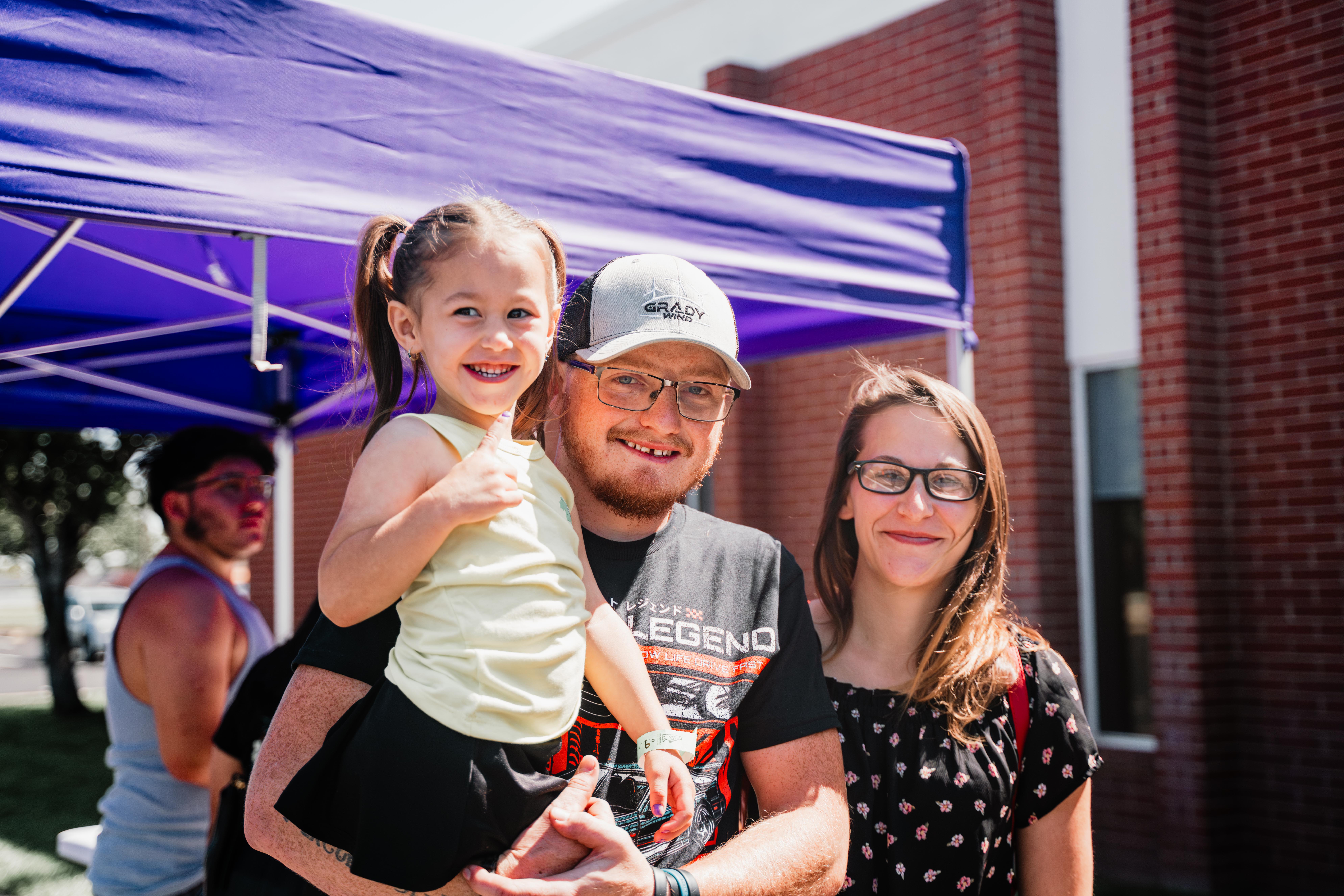 Backpack giveaway at Legacy Church Clovis